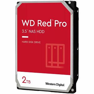 HDD Desktop WD Red Pro (3.5, 2TB, 64MB, 7200 RPM, SATA 6 Gb/s)
