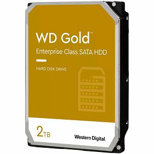 HDD Server WD Gold (3.5, 2TB, 128MB, 7200 RPM, SATA 6 Gb/s)