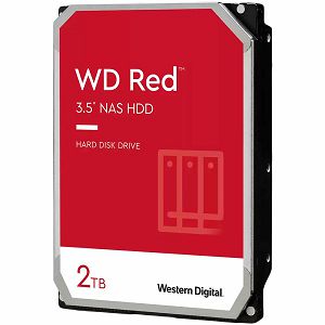 HDD Desktop WD Red (3.5, 2TB, 256MB, 5400 RPM, SATA 6 Gb/s)