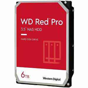 HDD Desktop WD Red Pro (3.5, 6TB, 256MB, 7200 RPM, SATA 6 Gb/s)