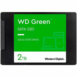 SSD WD Green (2.5", 2TB, SATA III 6 Gb/s)