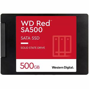 WD SSD Red 500GB 2.5 SATA 6Gb/s, Read/Write: 560 / 530 MB/s, Random Read/Write IOPS 95K/85K, TBW 350