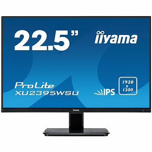 IIYAMA Monitor  22,5" ULTRA SLIM LINE , 1920x1200, IPS-panel, 4ms, 250 cd/m2, Speakers, VGA, DisplayPort, HDMI