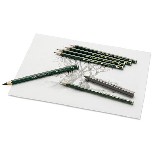 Olovka grafitna 8B Castell 9000 Faber-Castell 119008