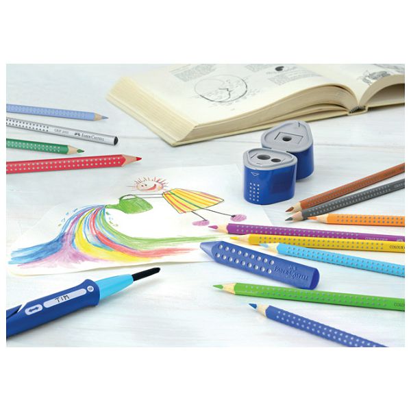 Gumica Grip 2001 Faber-Castell 187101 crvena/plava