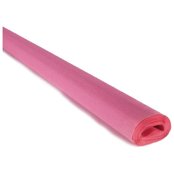 Papir krep  40g 50x250cm Cartotecnica Rossi 210 tamno rozi