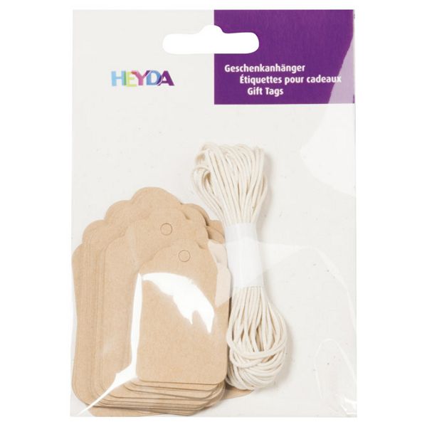 Privjesnice pk30 Heyda 20-48707 35 natur blister