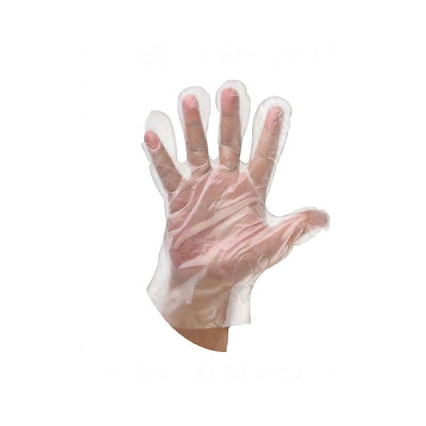 Pribor za čišćenje-rukavice jednokratne PE pk100 prozirne