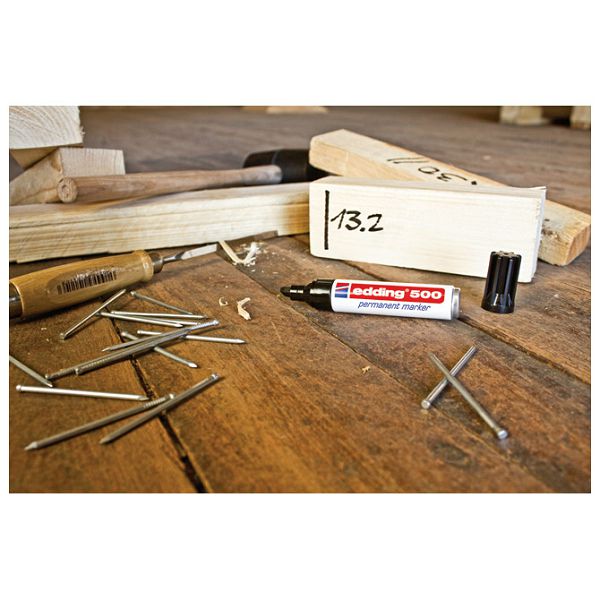 Marker permanentni 2-7 mm Edding 500 crni