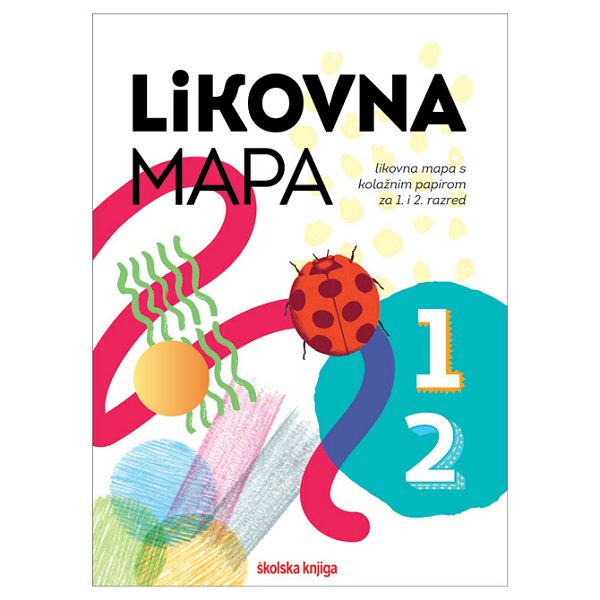 Mapa likovna + kolaž I-II razred Umjetnost i ja Školska Knjiga