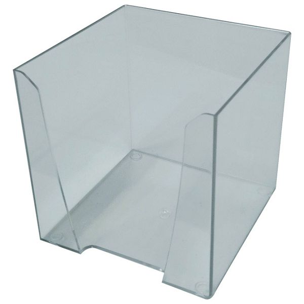 Blok kocka pvc  9,2x9,2x9,5cm - prazna Fornax prozirna