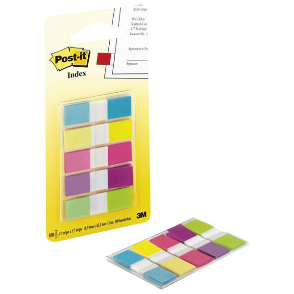 Zastavica 11,9x43,2mm 5bojax20L Post-it 3M.683-5CB blister