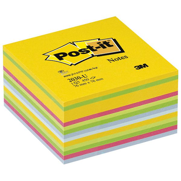 Blok samoljepljiv kocka 76x76mm 450L Post-it 3M.2030U