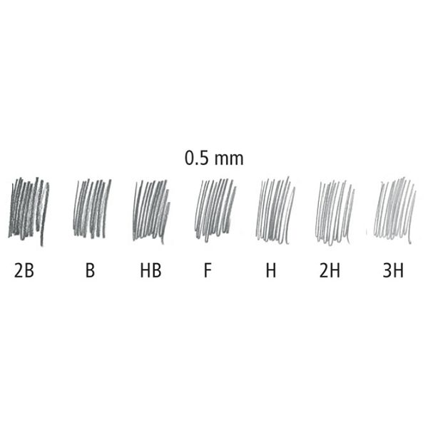 Mine 0,5 mm HB 1tuba Mars micro carbon Staedtler 250 05-HB