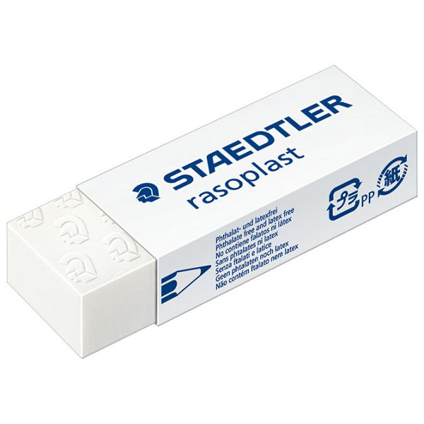 Gumica Rasoplast Staedtler 526 B20 bijela-KOMAD