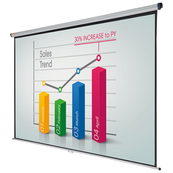 Platno projekcijsko zidno 240x181,3cm Nobo 1902394!!