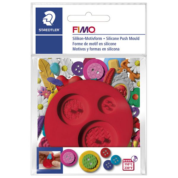 Kalup za modeliranje Gumbi Fimo Staedtler 8725 26 blister!!