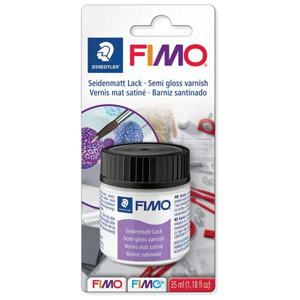 Lak za mase za modeliranje mat 35ml Fimo Staedtler 8705 01 BK blister