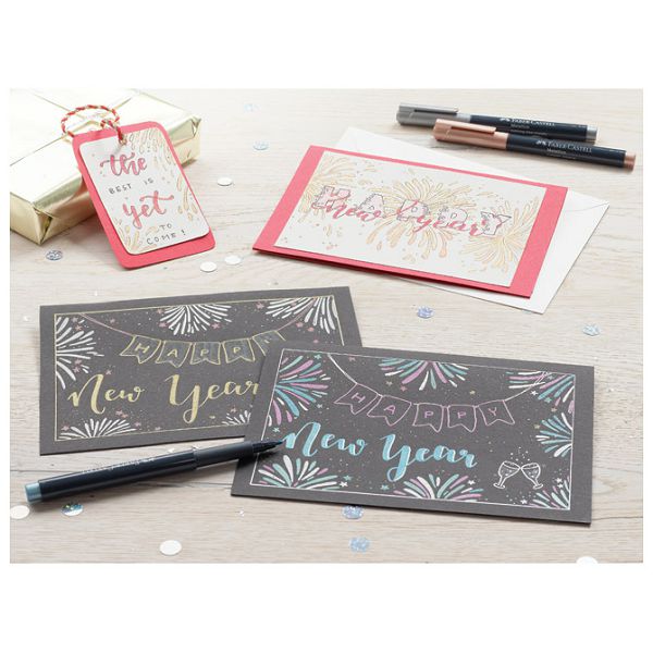 Marker permanentni 1-2 mm Metallic Faber-Castell 160792 metalik plavi!!