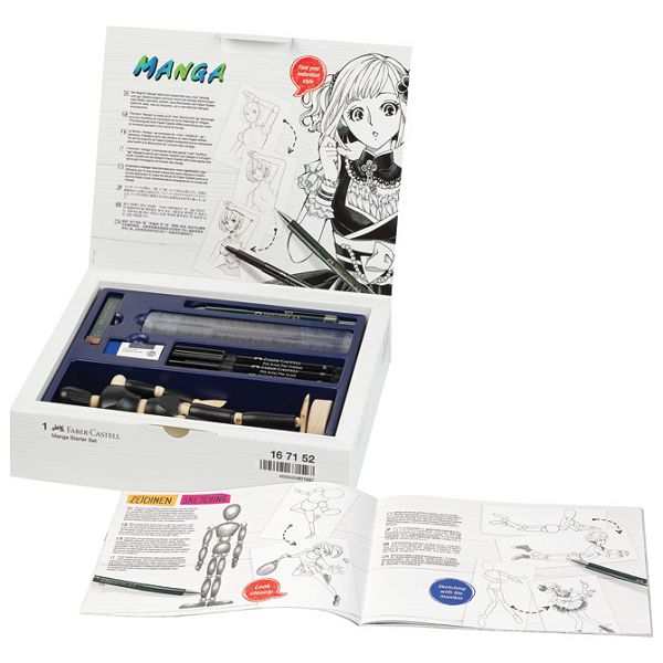 Set crtaći Manga Starter Kit Faber-Castell 167152