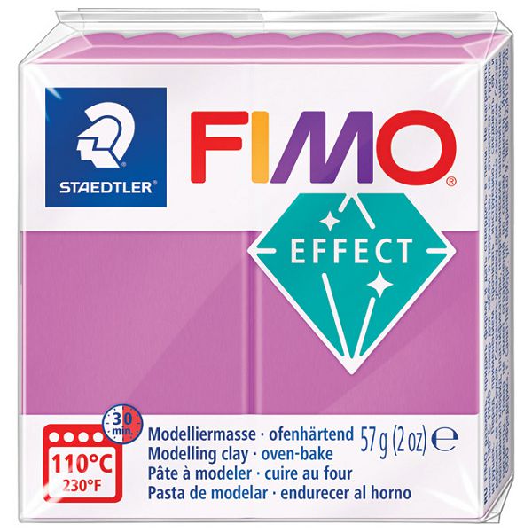 Masa za modeliranje   57g Fimo Effect Neon Staedtler 8010-601 neon ljubičasta