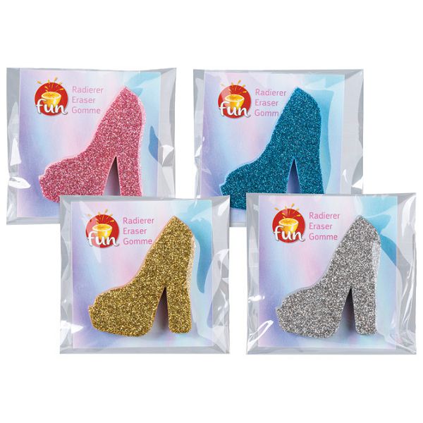 Gumica Štikla glitter 4cm Brunnen 10-27408 sortirano!!