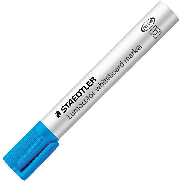 Marker za bijelu ploču 2mm reciklirani Lumocolor Staedtler 351-30 svijetlo plavi