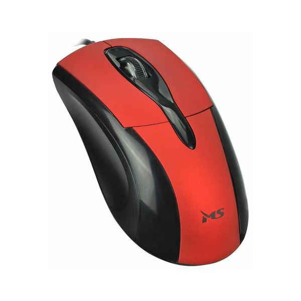 MS FOCUS C110 žičani miš crveni