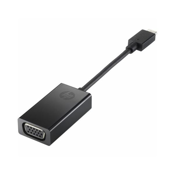 HP USB-C to VGA Adapter, N9K76AA