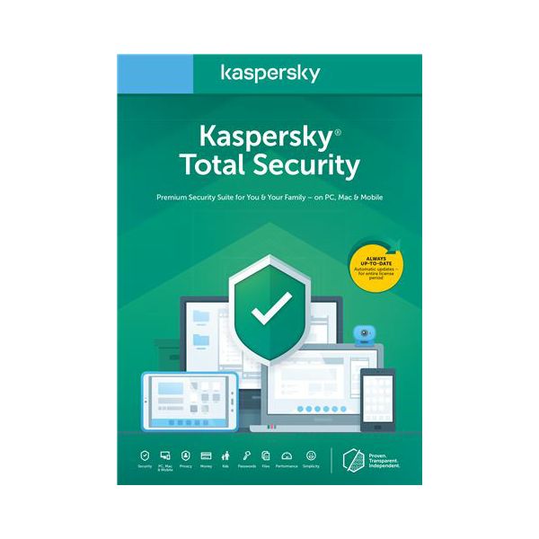 Kaspersky Total Security Multi-Device 3-Device 1 year Base