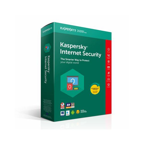 Kaspersky Internet Security 3D 1Y