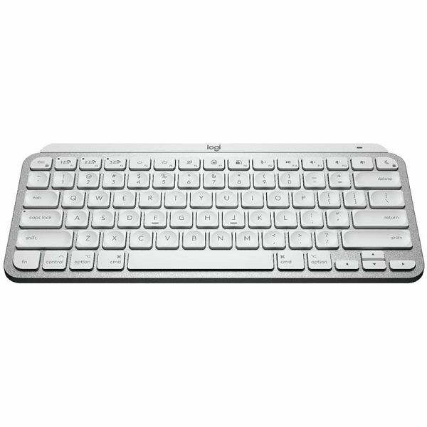 LOGITECH MX Keys Mini For Mac Minimalist Wireless Illuminated Keyboard - PALE GREY - Croatian layout