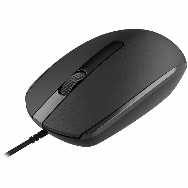 Canyon Wired  optical mouse with 3 buttons, DPI 1000, with 1.5M USB cable, black, 65*115*40mm, 0.1kg