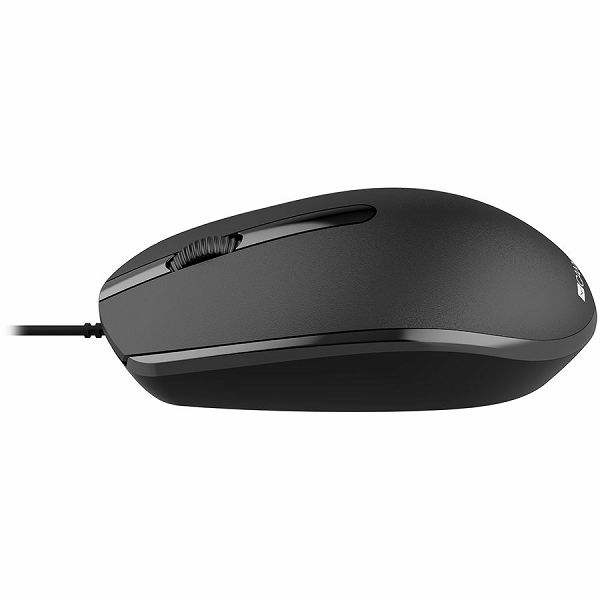 Canyon Wired  optical mouse with 3 buttons, DPI 1000, with 1.5M USB cable, black, 65*115*40mm, 0.1kg