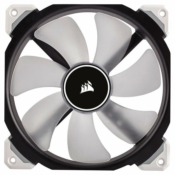 Corsair ML140 Pro LED, White, 140mm Premium Magnetic Levitation Fan