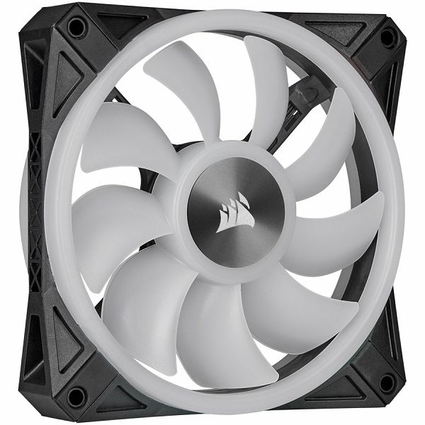 CORSAIR QL Series, QL120 RGB, 120mm RGB LED Fan, Single Pack