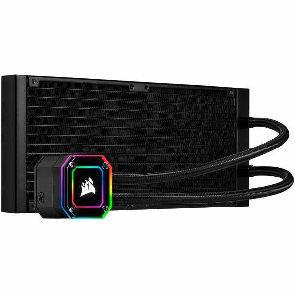 Corsair iCUE H115i ELITE CAPELLIX, 280mm Radiator, Dual 140mm ML RGB Fans, Software Control