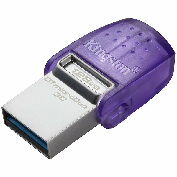 Kingston 128GB DataTraveler microDuo 3C 200MB/s dual USB-A + USB-C EAN: 740617328165