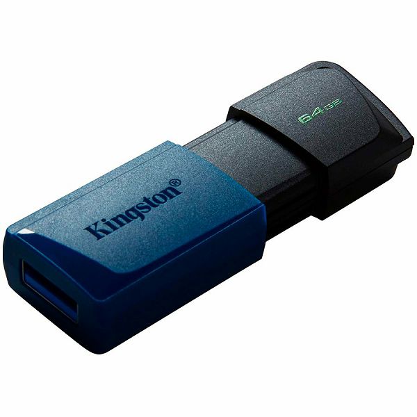 Kingston 64GB DataTraveler Exodia M USB slider cap USB 3.2 Gen2, blue