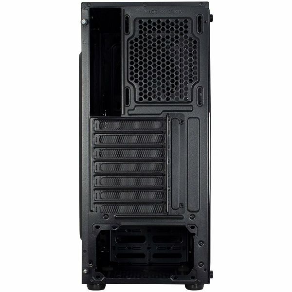 Chassis INTER-TECH T-11 Televen Gaming Midi Tower, ATX, 1xUSB3.0, 2xUSB2.0, HD audio, PSU optional, Window side panel, space for water cooling