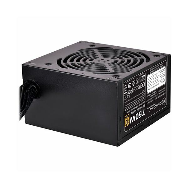 SilverStone Strider Essential Series, 750W 80 Plus Gold ATX Power Supply, Low Noise 120mm