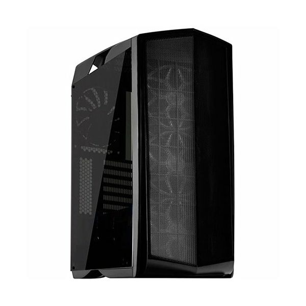 SilverStone PRIMERA PM01 Midi Tower ATX Gaming Computer Case, Silent High Airflow Performance, with Window, RGB LED, black