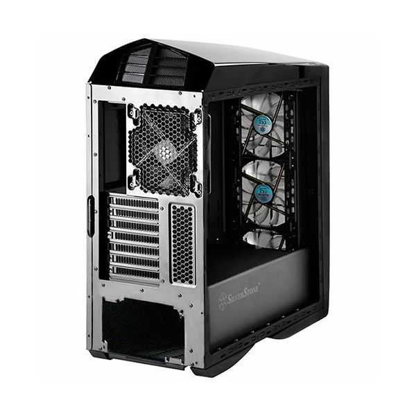 SilverStone PRIMERA PM01 Midi Tower ATX Gaming Computer Case, Silent High Airflow Performance, with Window, RGB LED, black