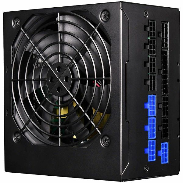 SilverStone Strider Gold S Series, 650W 80 Plus Gold ATX PC Power Supply, Low Noise 120mm, 100% modular