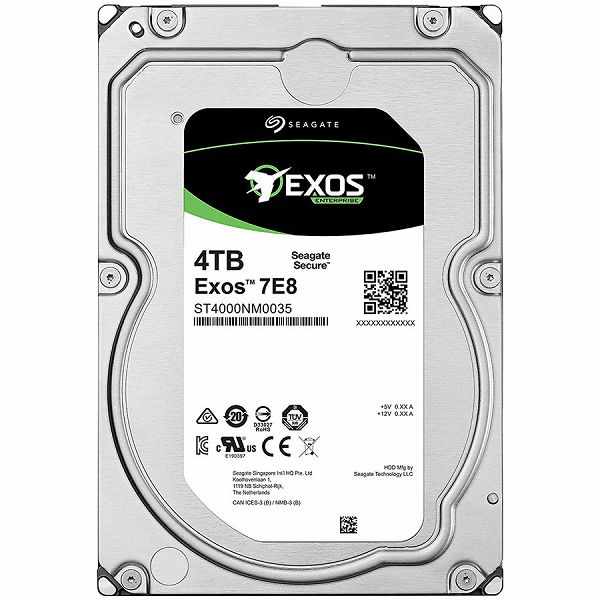 SEAGATE HDD Server Exos 7E8 512E/4kn SED(3.5/4TB/SATA 6GB/s/7200rpm)