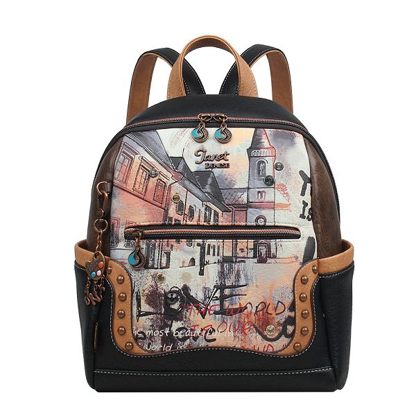 Ruksak fashion Janet Art Gallery FW25 25x13x31 cm J-101B P20 Netto /246725-EC/