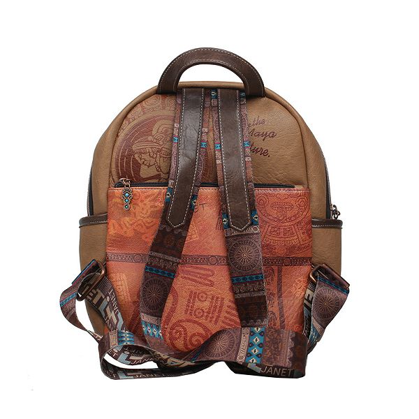 Ruksak fashion Janet Maya journey FW25 25x15x31 cm J-114A P16 Netto /246753-EC/