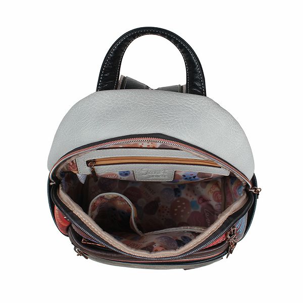 Ruksak fashion Janet mini Tempus Fugit FW25 25X15X31 cm J-114B P16 Netto /247333-EC/