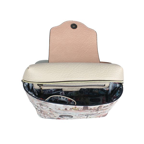 Ruksak fashion Janet SS26 Lotus Lover 26X10X27cm J-182 netto /248361-EC/