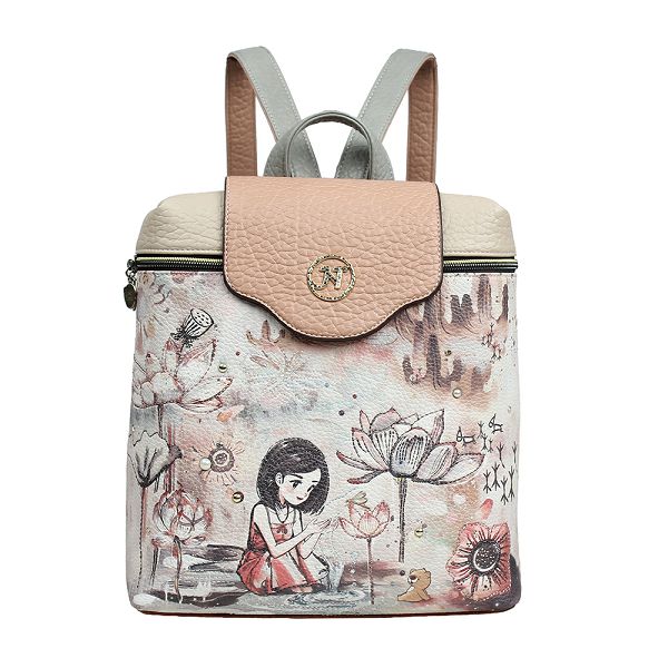 Ruksak fashion Janet SS26 Lotus Lover 26X10X27cm J-182 netto /248361-EC/